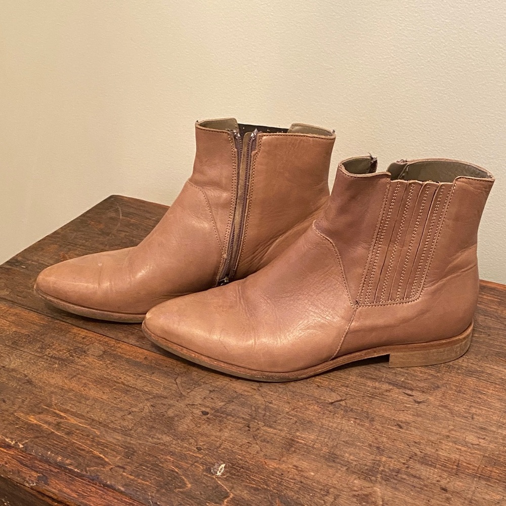 Tan Ankle Boots for Women